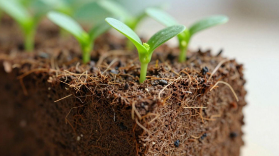 Garden Potential with a High-Quality Cocopeat Block